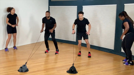 D1 Football Coach, Football Player, Zumba Instructor and Marathon Runner doing HupSix Together