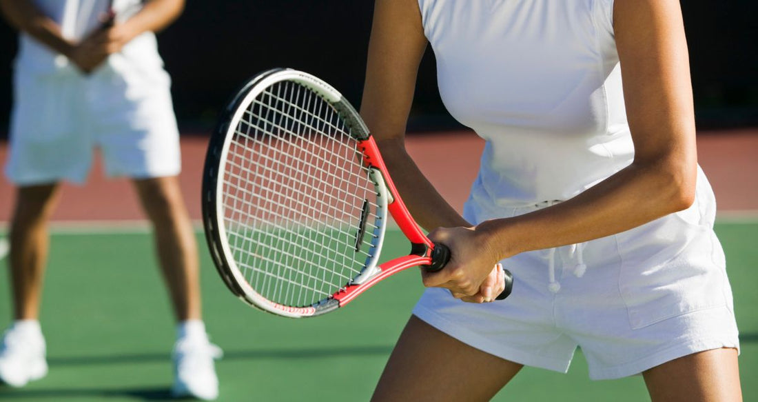 Player practicing endurance for tennis with HupSix — best at-home cardio workout for tennis players.