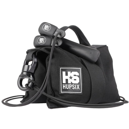 HupSix is a fast-paced workout that improves the way you move using patented gear, bodyweight exercises, and audio cues to get you moving in sync to music that rocks. You'll burn calories, build strength, and level up your coordination—all at once.