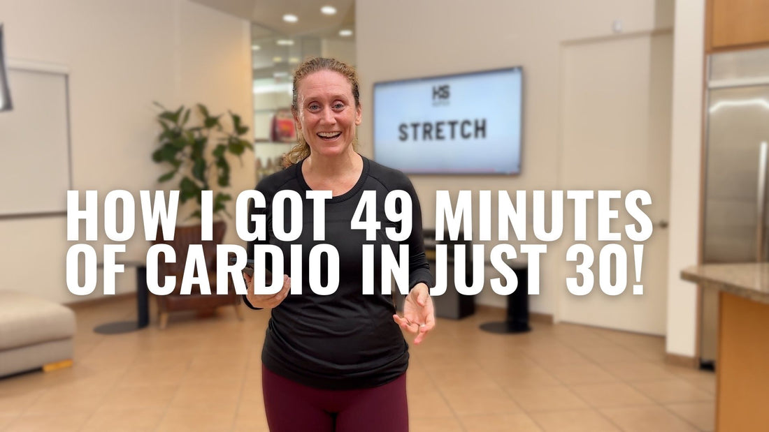 Watch Stephanie wear a heart rate monitor doing HupSix. See the results. 