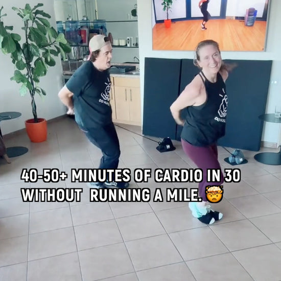 HupSix Cardio Training System. Log 40-50+ minutes of cardio in 30 without running a mile. Portable, compact, Made in USA.
