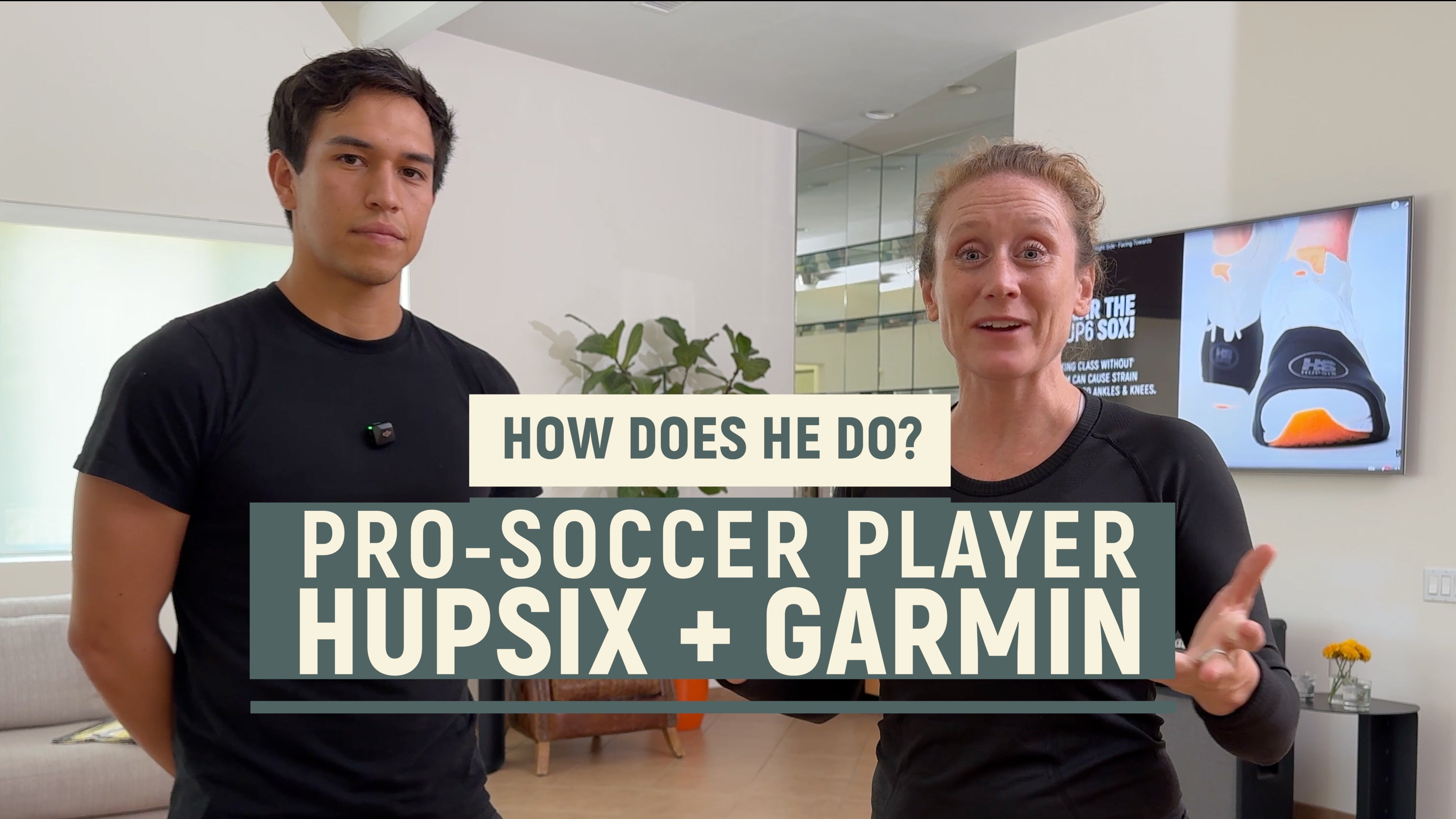 Load video: Pro Soccer Player Does HupSix with Garmin Watch for first time. See what happens